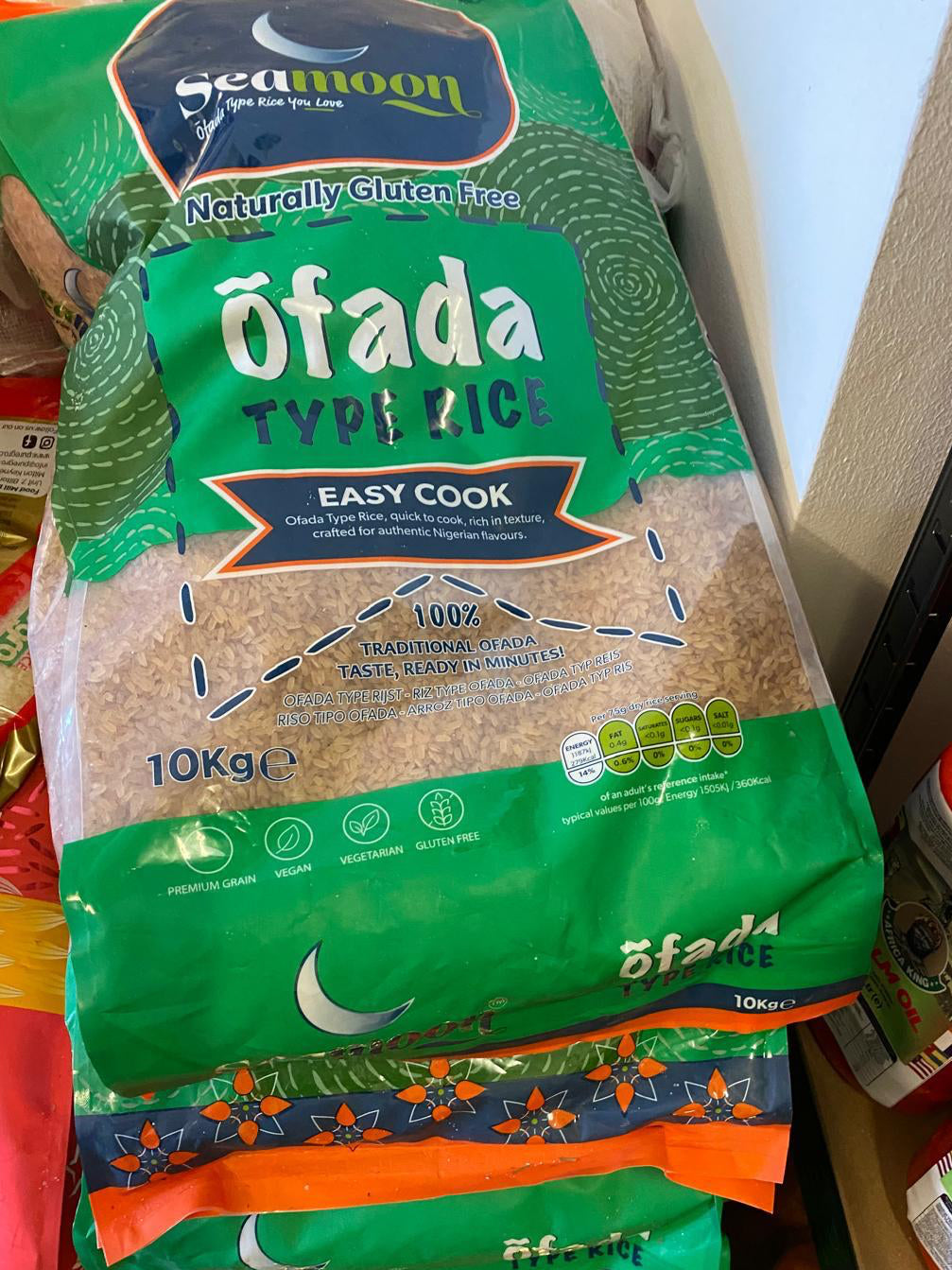 Seamoon Ofada type rice 10Kg