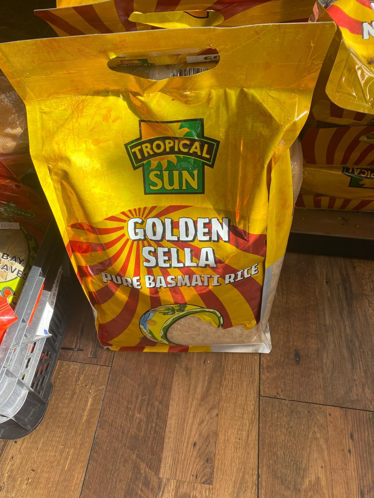 Golden sella Basmati Rice 5kg