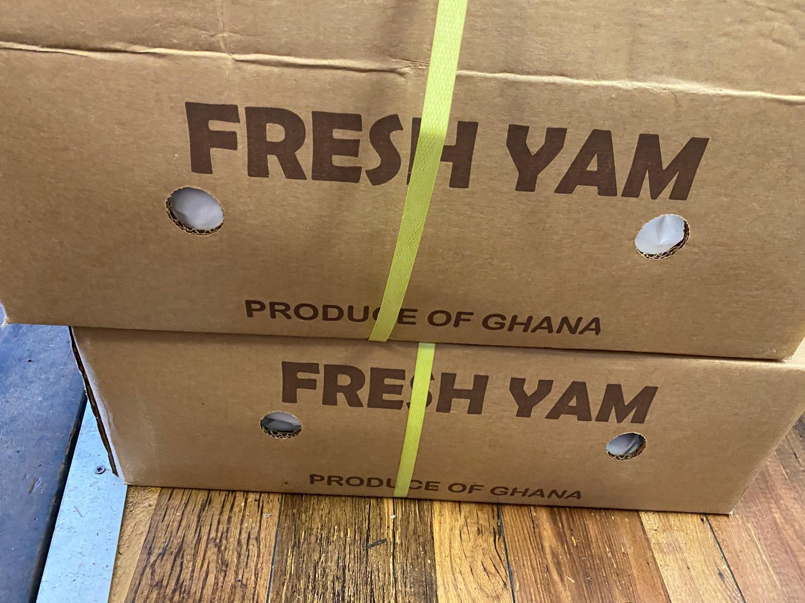Fresh Yam (1 Box)