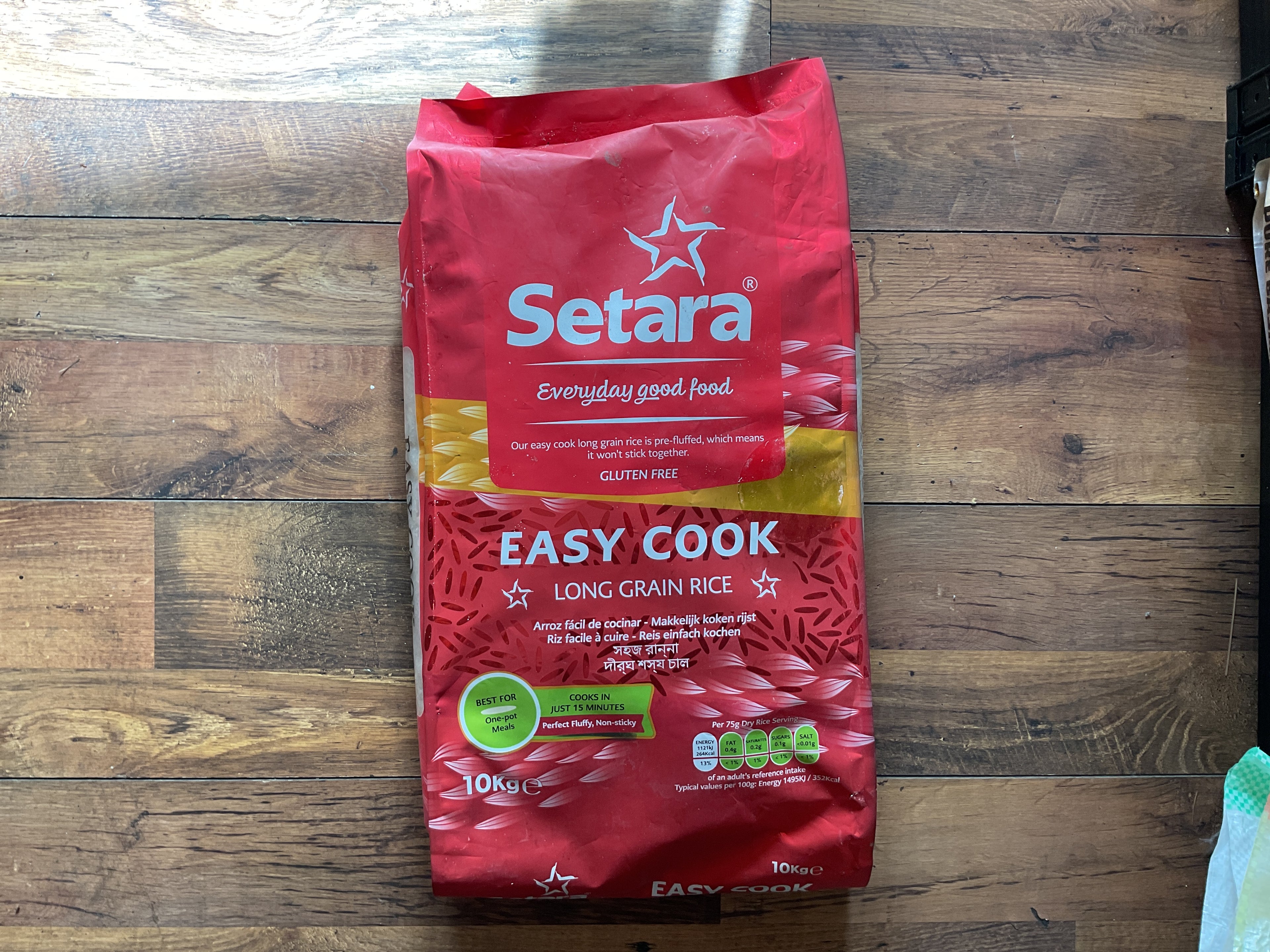 Setera Easy cook rice 10kg