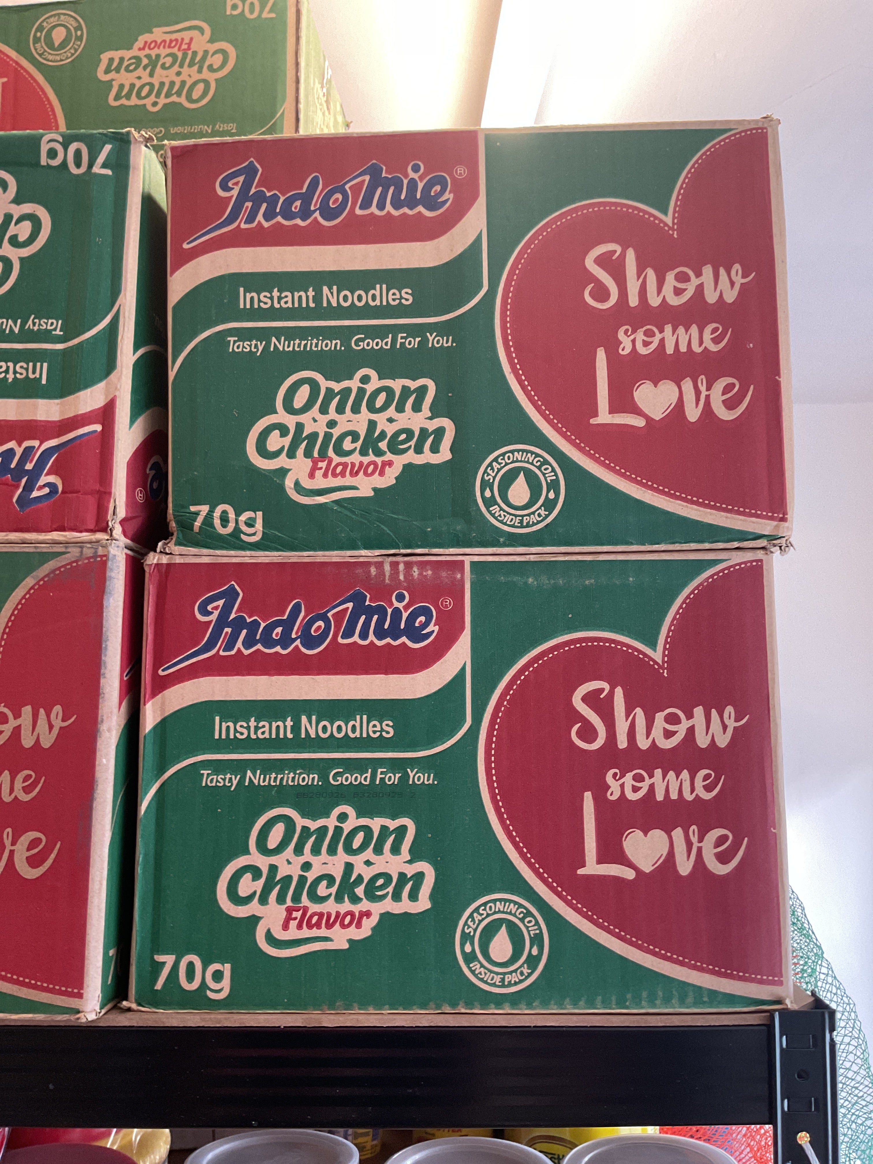 Indomie Chicken Onions