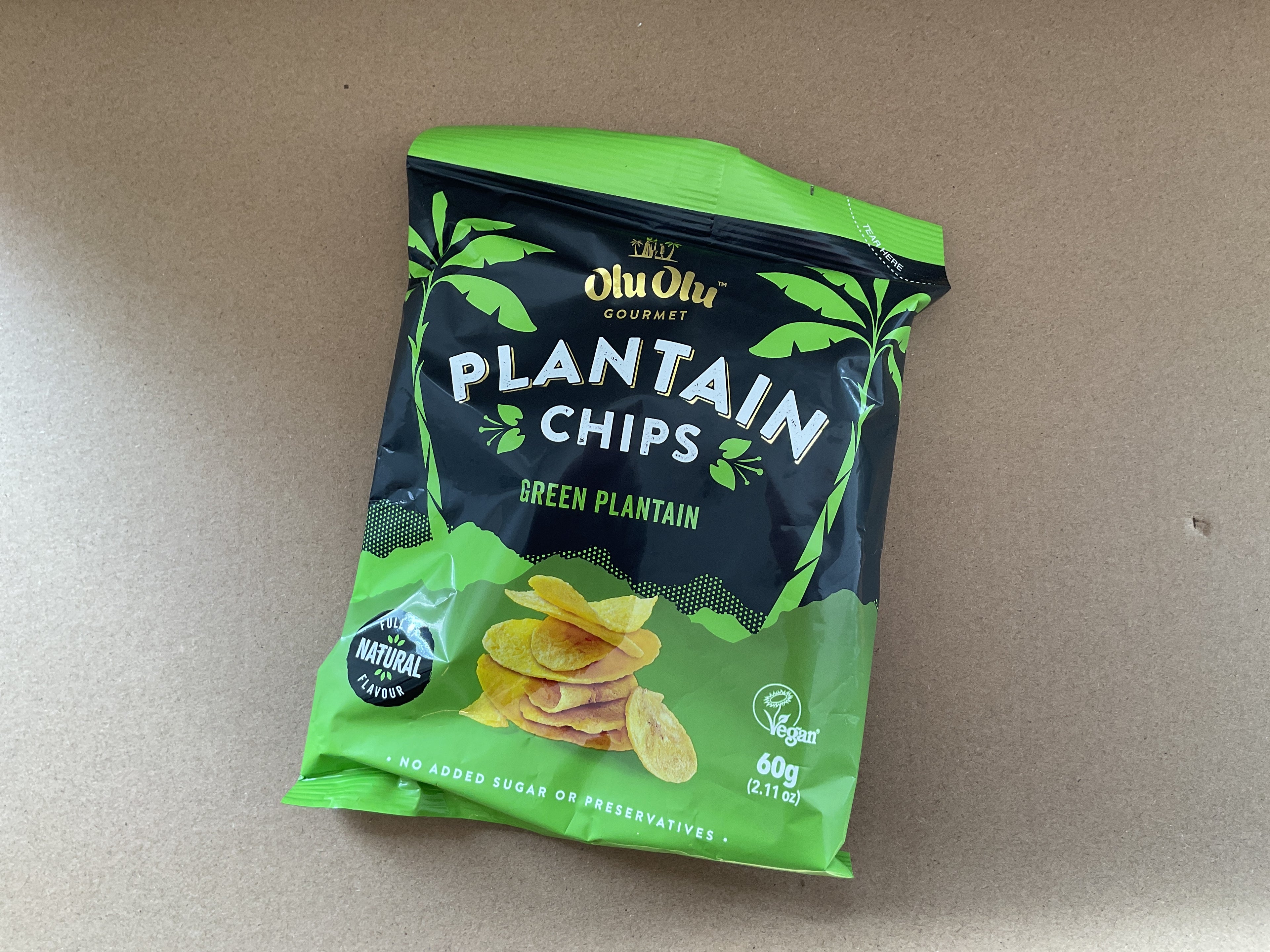 Plaintain chips Green plantain