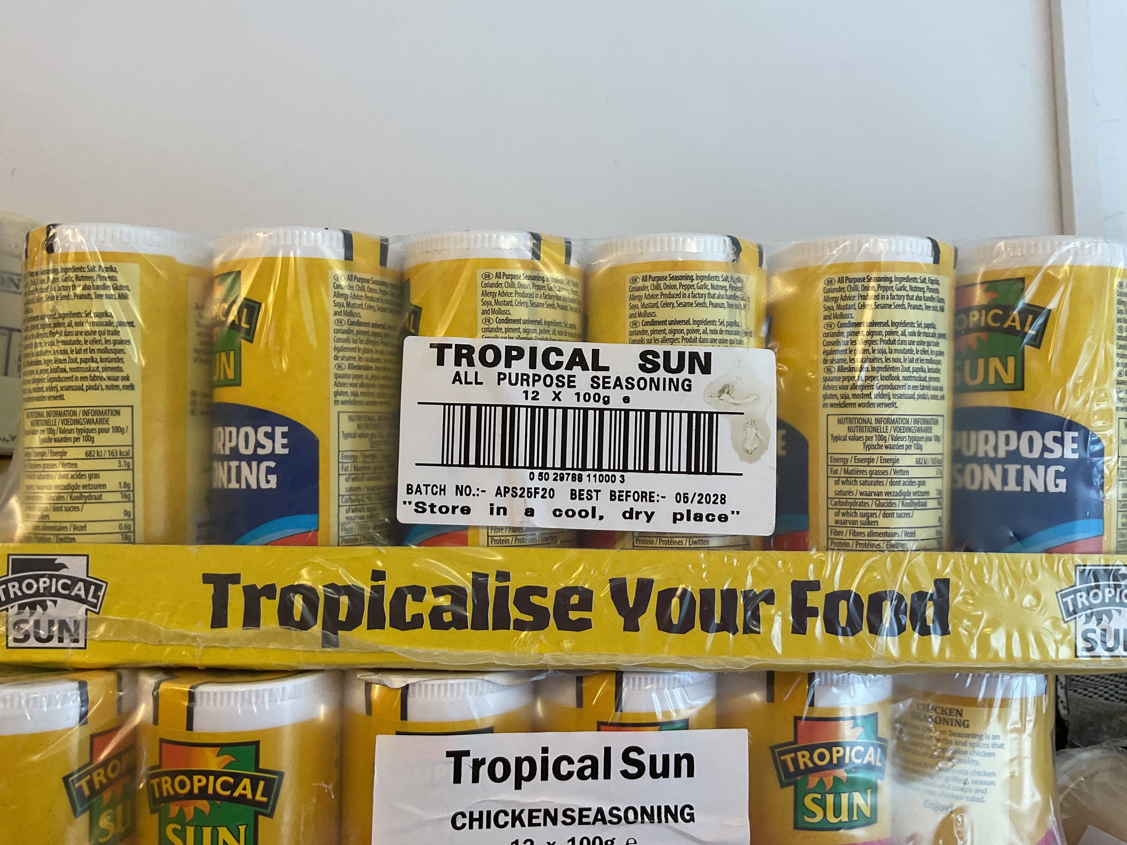 Tropical Sun All Purpose Seasoning 12 pieces