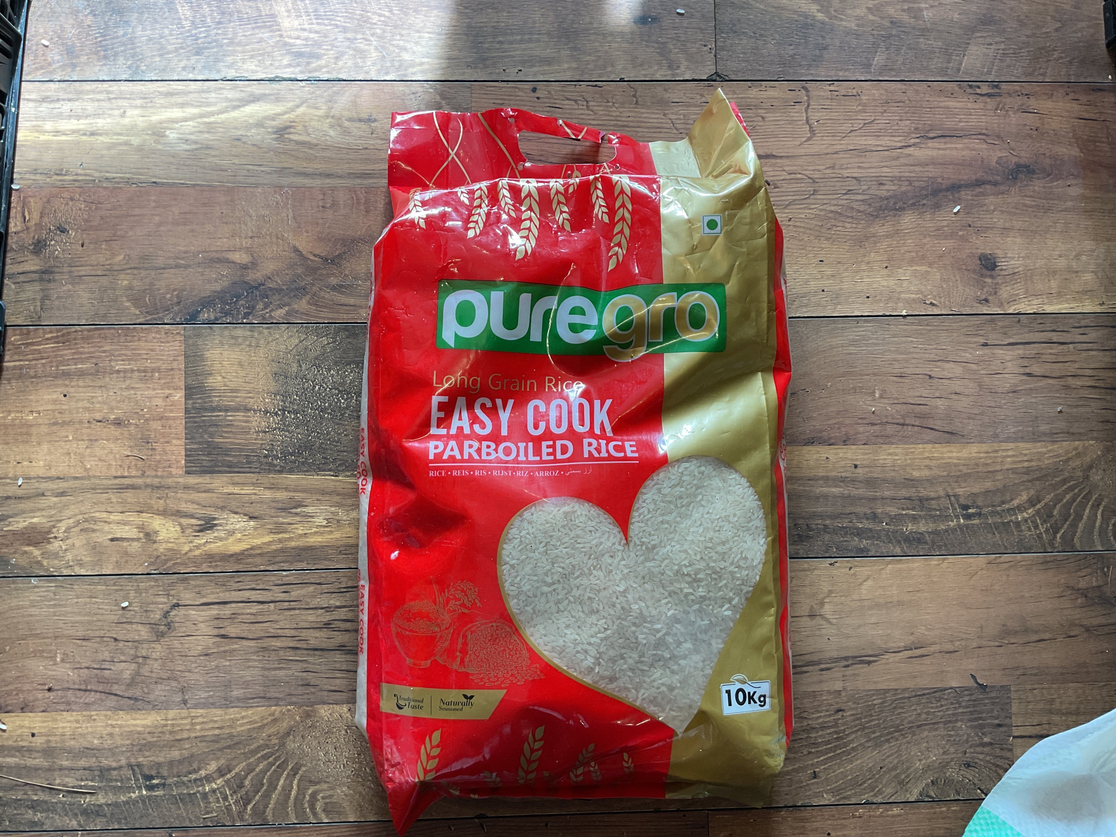 Puregro Easy cook rice 10Kg