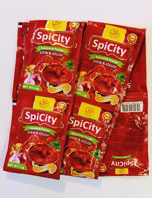 Spicity per roll X10 Stew and jollof
