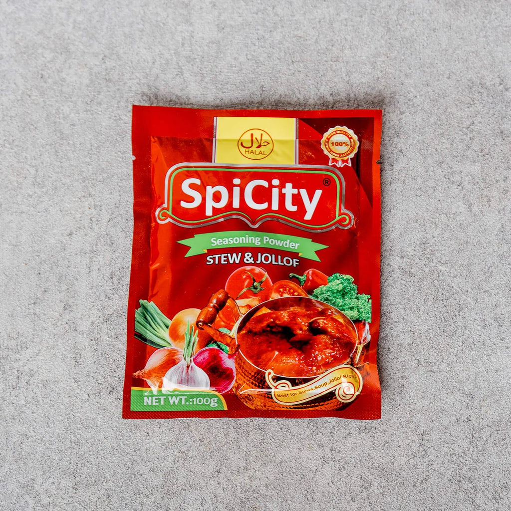 Spicity Stew And Jollof Seasoning Powder Halal 100 G